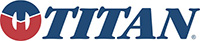 Titan Brand lawn mower tires logo